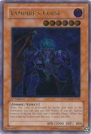 Vampire's Curse (UTR) [PTDN-EN090] Ultimate Rare | Shuffle n Cut Hobbies & Games