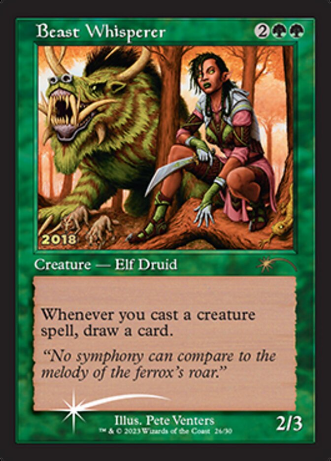 Beast Whisperer [30th Anniversary Promos] | Shuffle n Cut Hobbies & Games