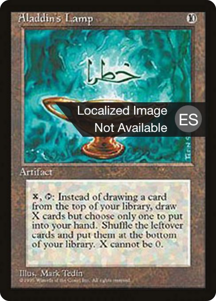 Aladdin's Lamp [Fourth Edition Foreign Black Border] | Shuffle n Cut Hobbies & Games
