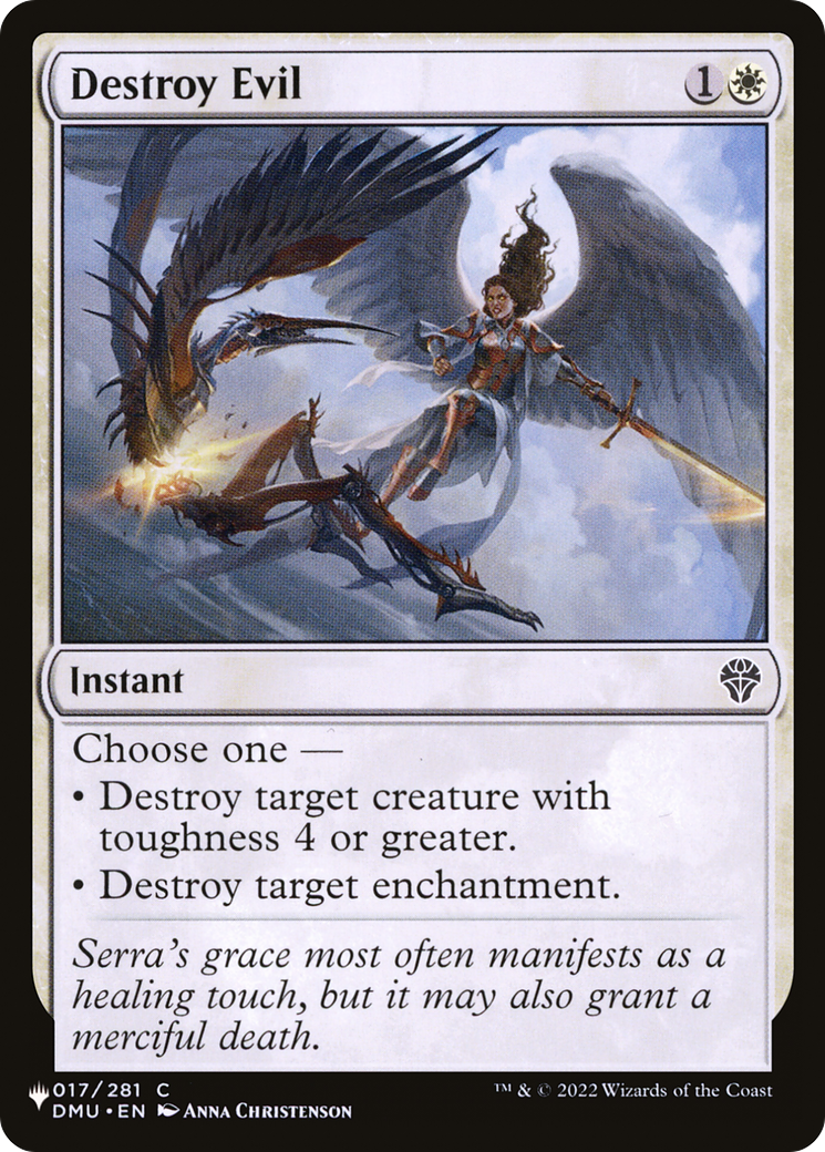 Destroy Evil [The List] | Shuffle n Cut Hobbies & Games