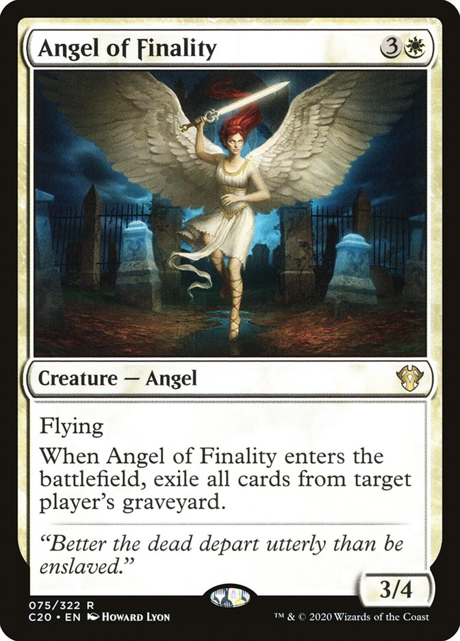 Angel of Finality [Commander 2020] | Shuffle n Cut Hobbies & Games