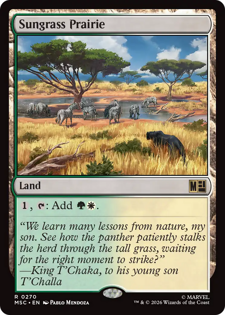 Sungrass Prairie [Marvel Super Heroes Commander] | Shuffle n Cut Hobbies & Games