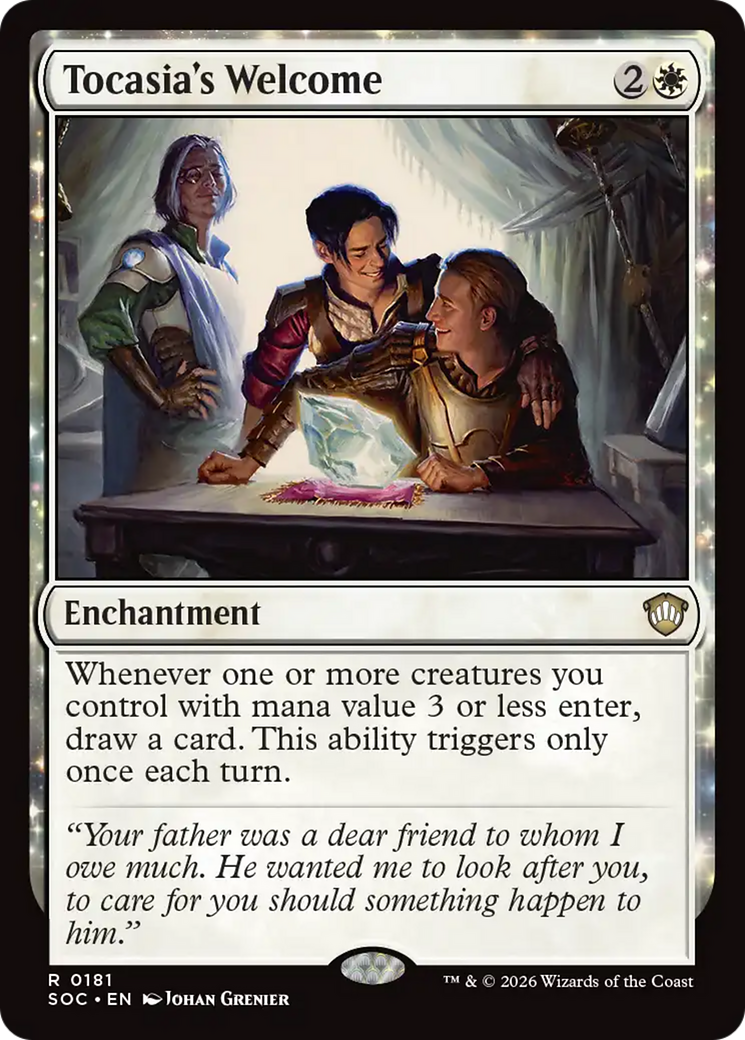 Tocasia's Welcome [Secrets of Strixhaven Commander] | Shuffle n Cut Hobbies & Games