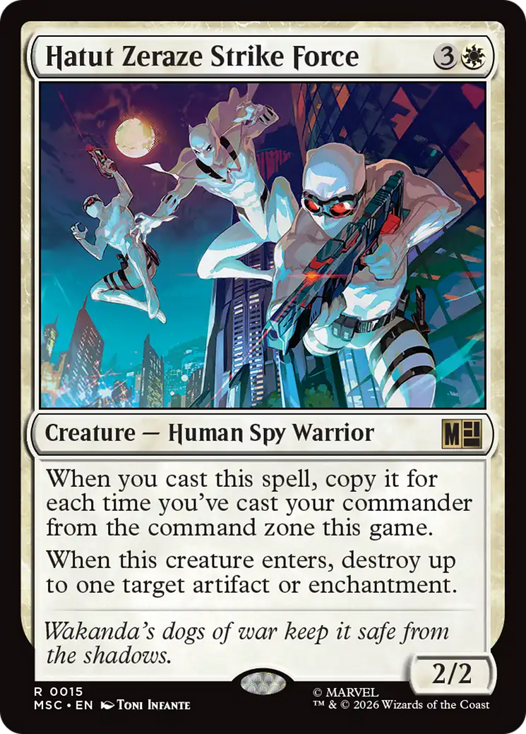 Hatut Zeraze Strike Force [Marvel Super Heroes Commander] | Shuffle n Cut Hobbies & Games