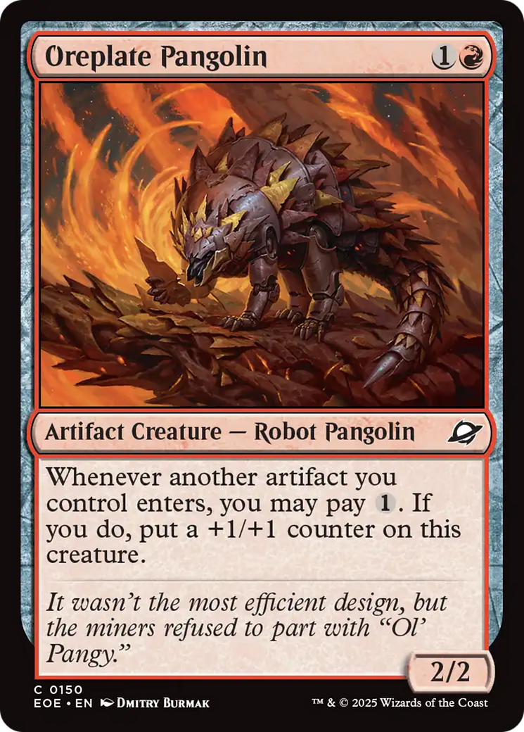 Oreplate Pangolin [Edge of Eternities] | Shuffle n Cut Hobbies & Games