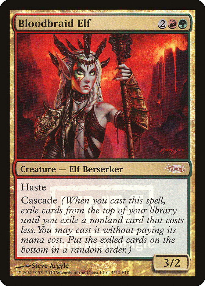 Bloodbraid Elf [Friday Night Magic 2010] | Shuffle n Cut Hobbies & Games