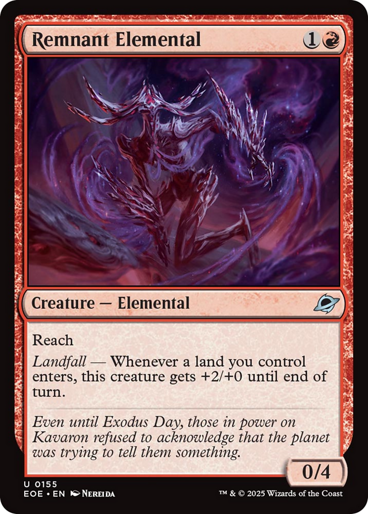 Remnant Elemental [Edge of Eternities] | Shuffle n Cut Hobbies & Games