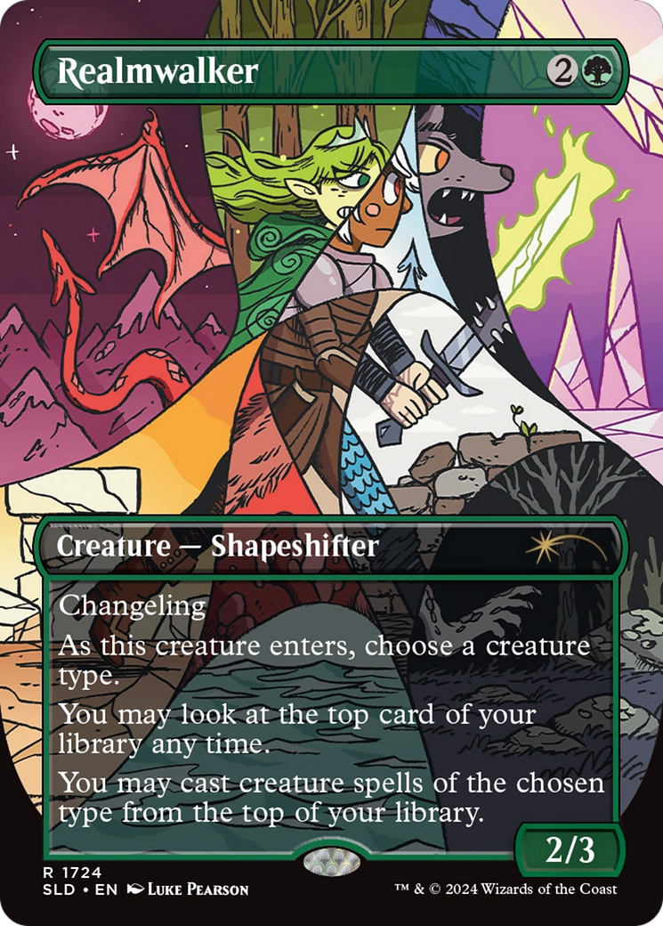 Realmwalker (Rainbow Foil) [Secret Lair Drop Series] | Shuffle n Cut Hobbies & Games