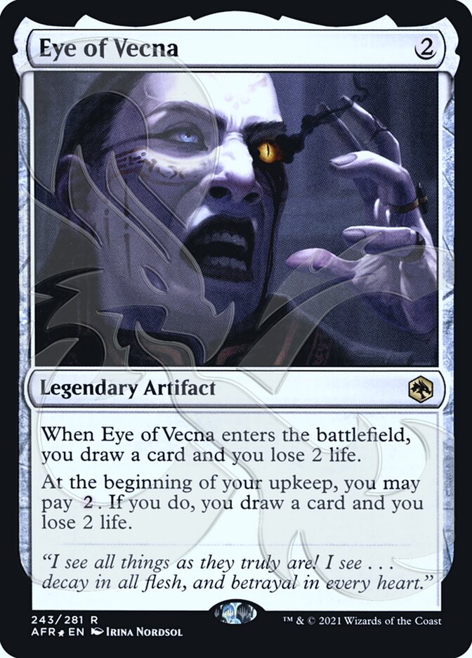 Eye of Vecna (Ampersand Promo) [Dungeons & Dragons: Adventures in the Forgotten Realms Promos] | Shuffle n Cut Hobbies & Games