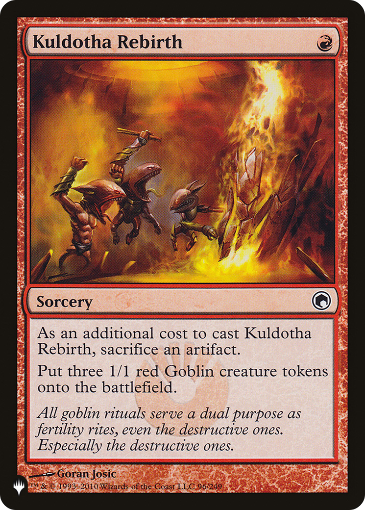 Kuldotha Rebirth [The List] | Shuffle n Cut Hobbies & Games