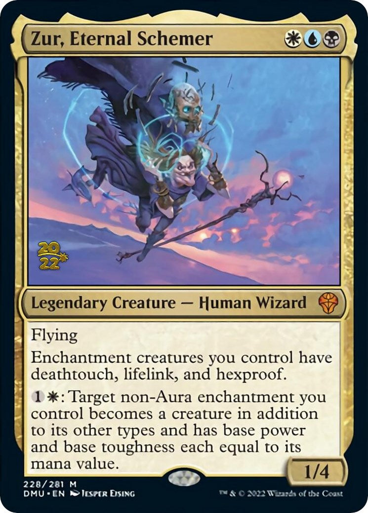 Zur, Eternal Schemer [Dominaria United Prerelease Promos] | Shuffle n Cut Hobbies & Games