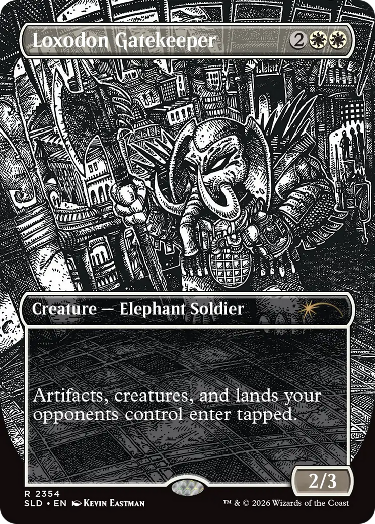 Loxodon Gatekeeper (2354) [Secret Lair Drop Series] | Shuffle n Cut Hobbies & Games