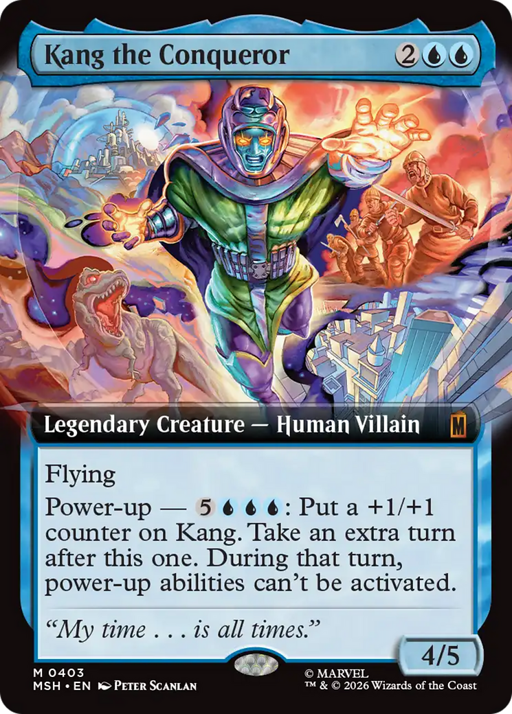 Kang the Conqueror (Extended Art) [Marvel Super Heroes] | Shuffle n Cut Hobbies & Games