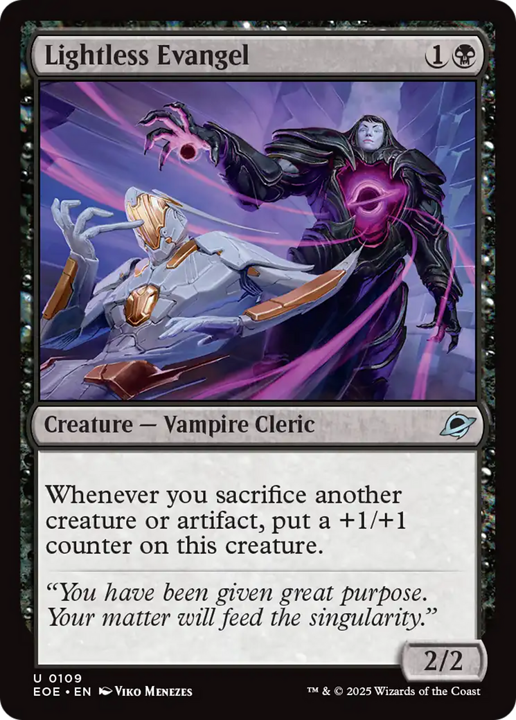 Lightless Evangel [Edge of Eternities] | Shuffle n Cut Hobbies & Games