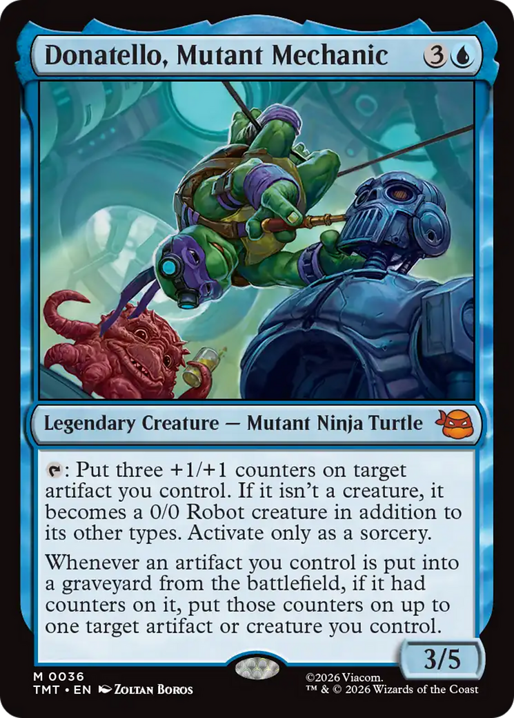 Donatello, Mutant Mechanic [Teenage Mutant Ninja Turtles] | Shuffle n Cut Hobbies & Games