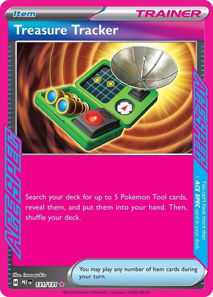 Treasure Tracker (131/131) [Scarlet & Violet: Prismatic Evolutions] | Shuffle n Cut Hobbies & Games