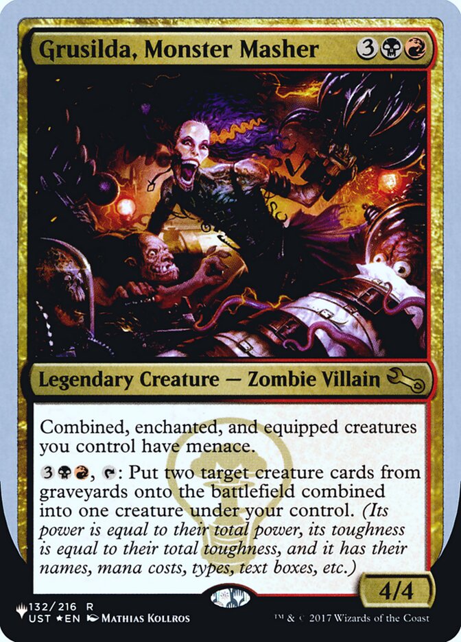 Grusilda, Monster Masher (Unfinity Foil Edition) [The List] | Shuffle n Cut Hobbies & Games