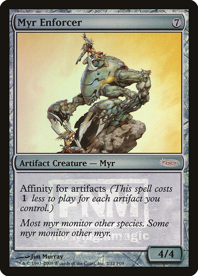 Myr Enforcer [Friday Night Magic 2009] | Shuffle n Cut Hobbies & Games