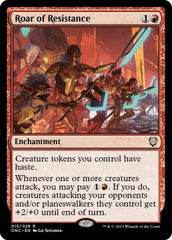 Roar of Resistance [Phyrexia: All Will Be One Commander] | Shuffle n Cut Hobbies & Games