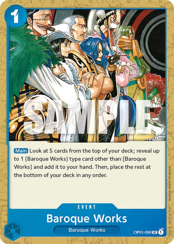 Baroque Works [Romance Dawn] | Shuffle n Cut Hobbies & Games