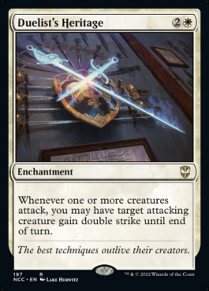 Duelist's Heritage [Streets of New Capenna Commander] | Shuffle n Cut Hobbies & Games