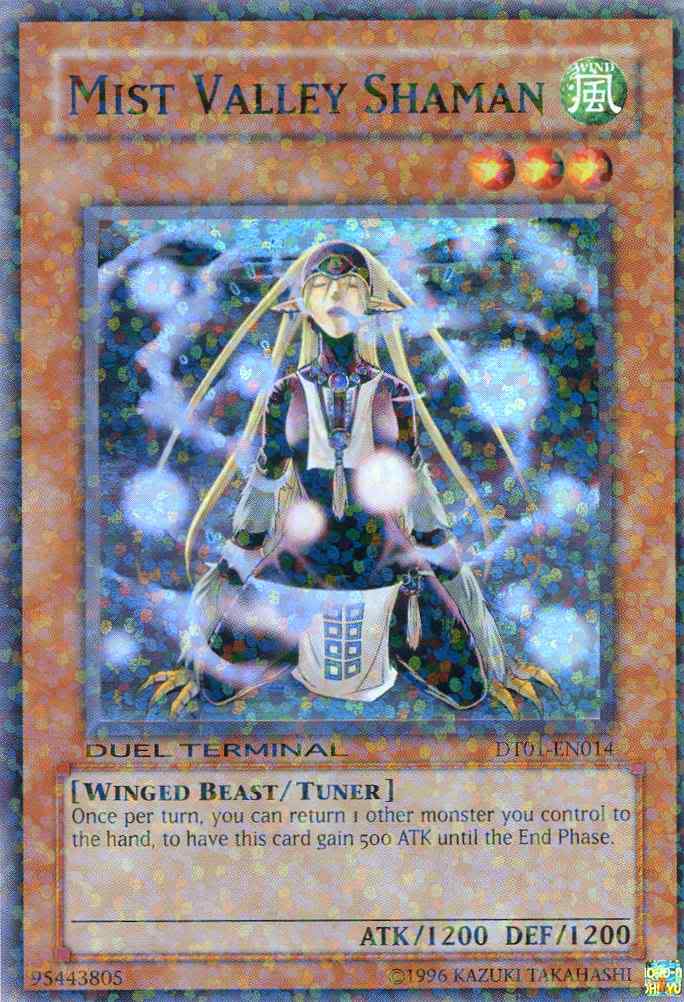 Mist Valley Shaman [DT01-EN014] Super Rare | Shuffle n Cut Hobbies & Games
