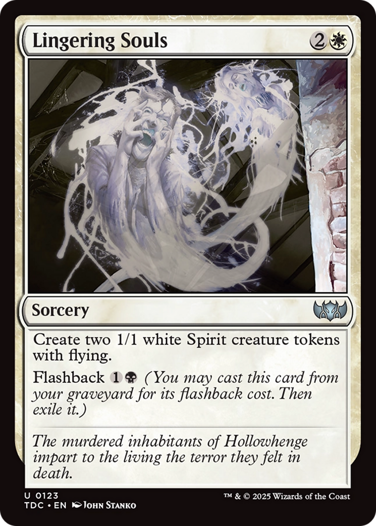 Lingering Souls [Tarkir: Dragonstorm Commander] | Shuffle n Cut Hobbies & Games