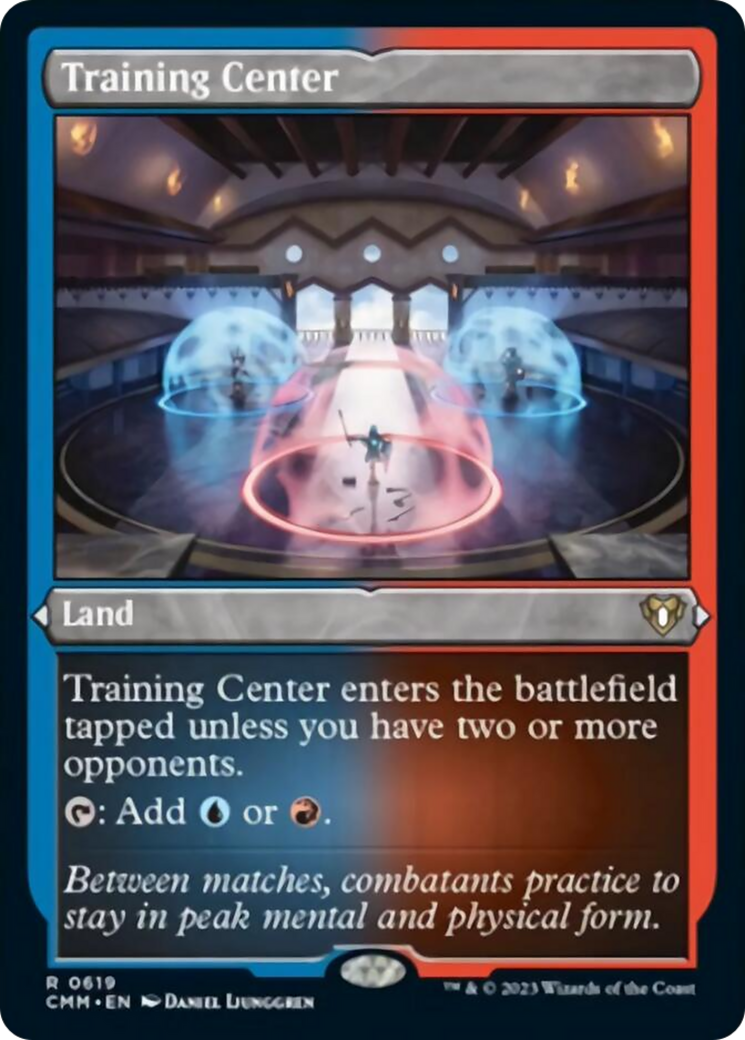 Training Center (Foil Etched) [Commander Masters] | Shuffle n Cut Hobbies & Games