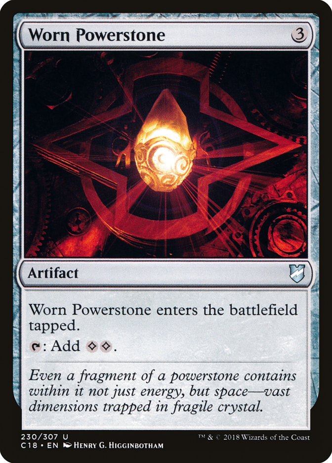 Worn Powerstone [Commander 2018] | Shuffle n Cut Hobbies & Games