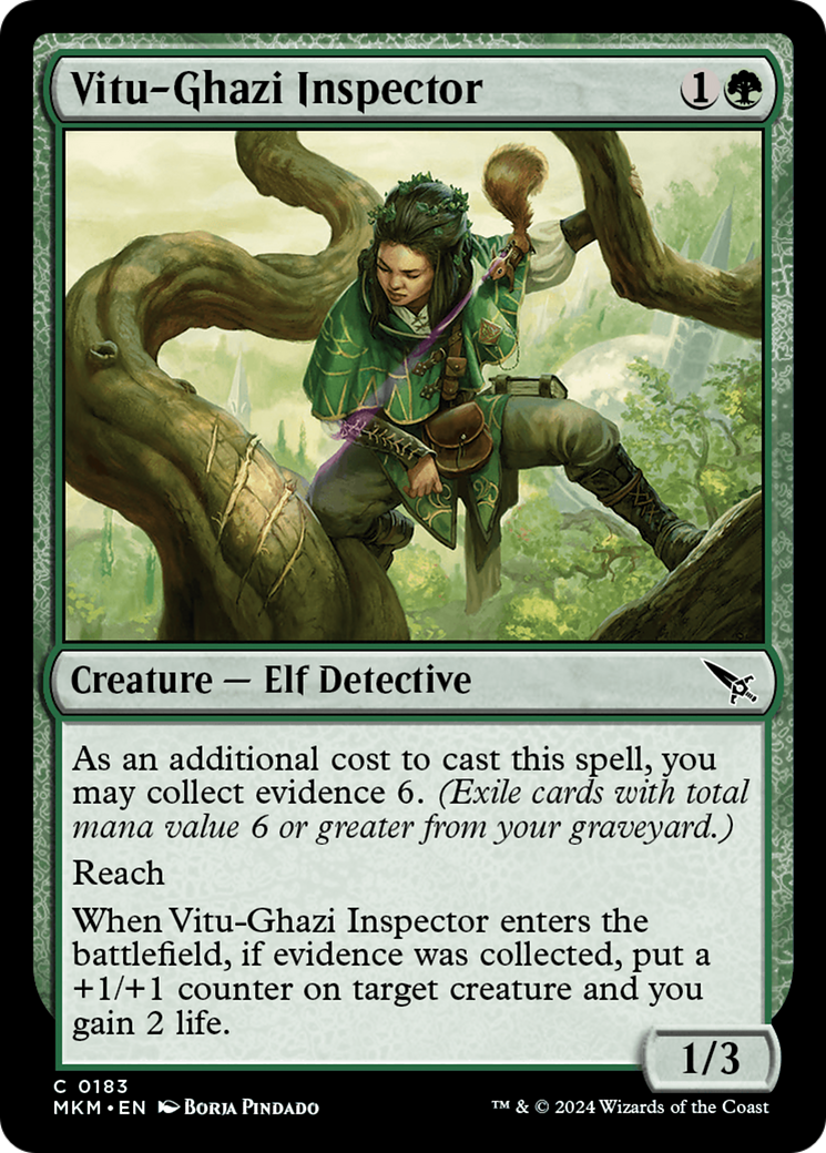 Vitu-Ghazi Inspector [Murders at Karlov Manor] | Shuffle n Cut Hobbies & Games
