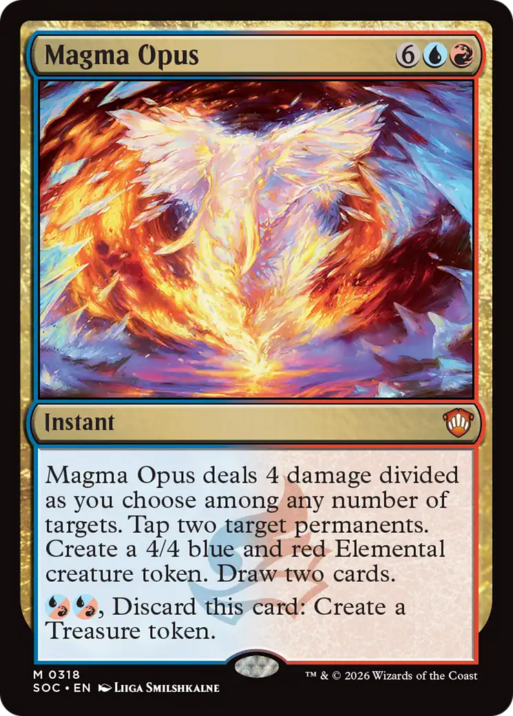 Magma Opus [Secrets of Strixhaven Commander] | Shuffle n Cut Hobbies & Games
