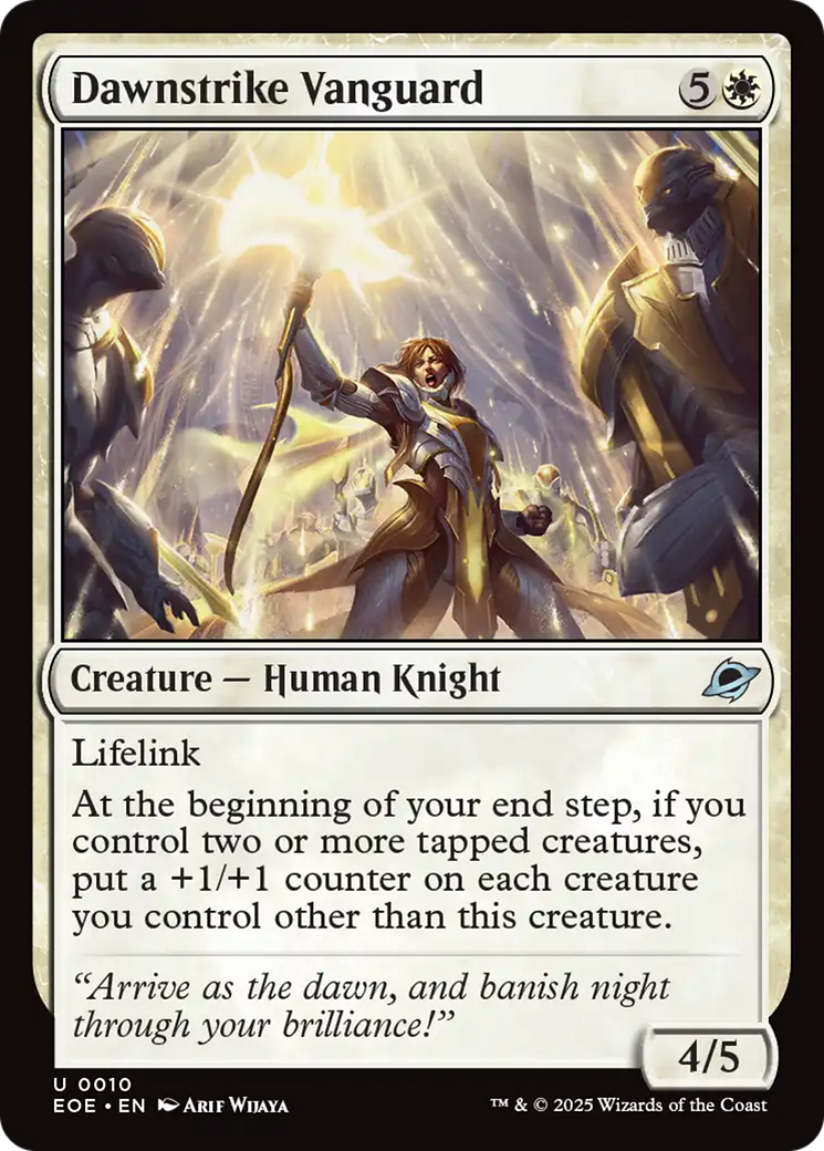 Dawnstrike Vanguard [Edge of Eternities] | Shuffle n Cut Hobbies & Games