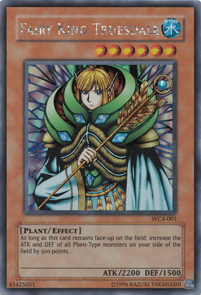Fairy King Truesdale [WC4-001] Secret Rare | Shuffle n Cut Hobbies & Games