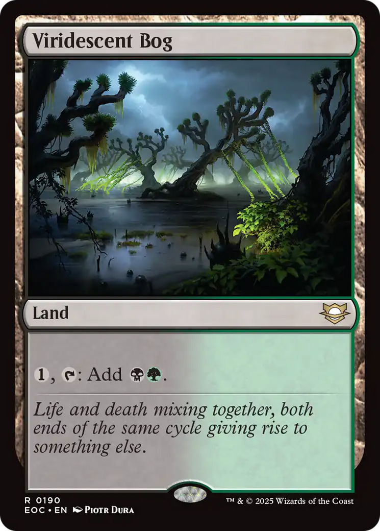 Viridescent Bog [Edge of Eternities Commander] | Shuffle n Cut Hobbies & Games