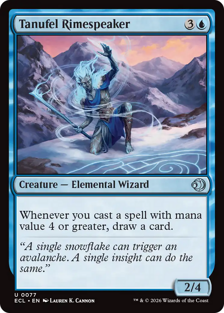 Tanufel Rimespeaker [Lorwyn Eclipsed] | Shuffle n Cut Hobbies & Games