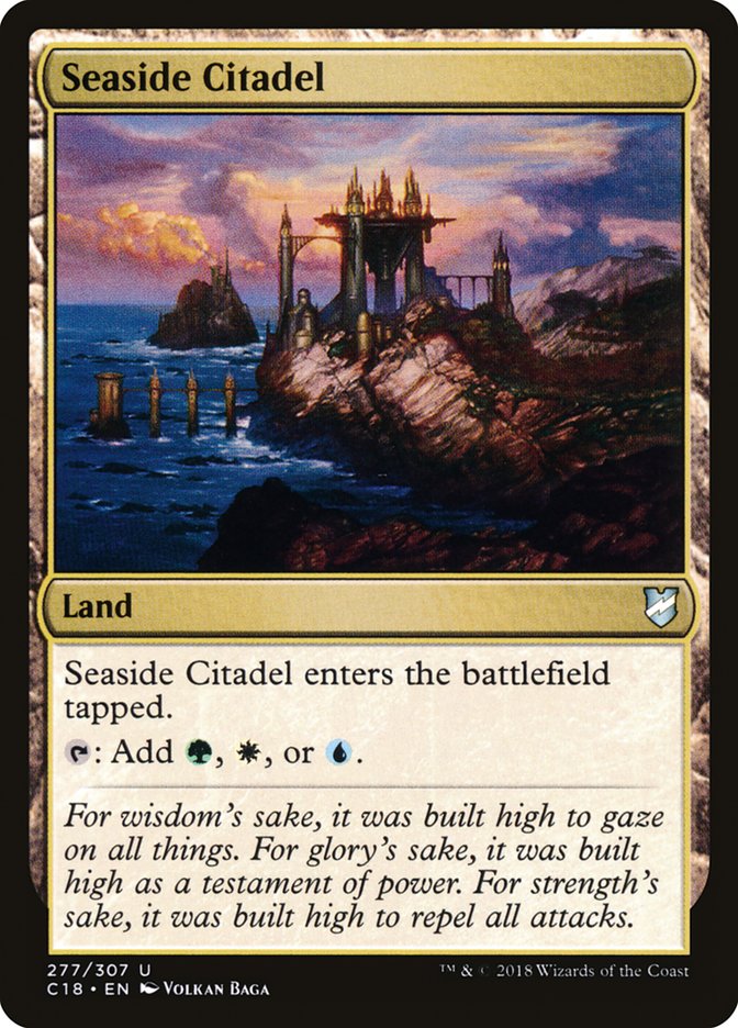 Seaside Citadel [Commander 2018] | Shuffle n Cut Hobbies & Games