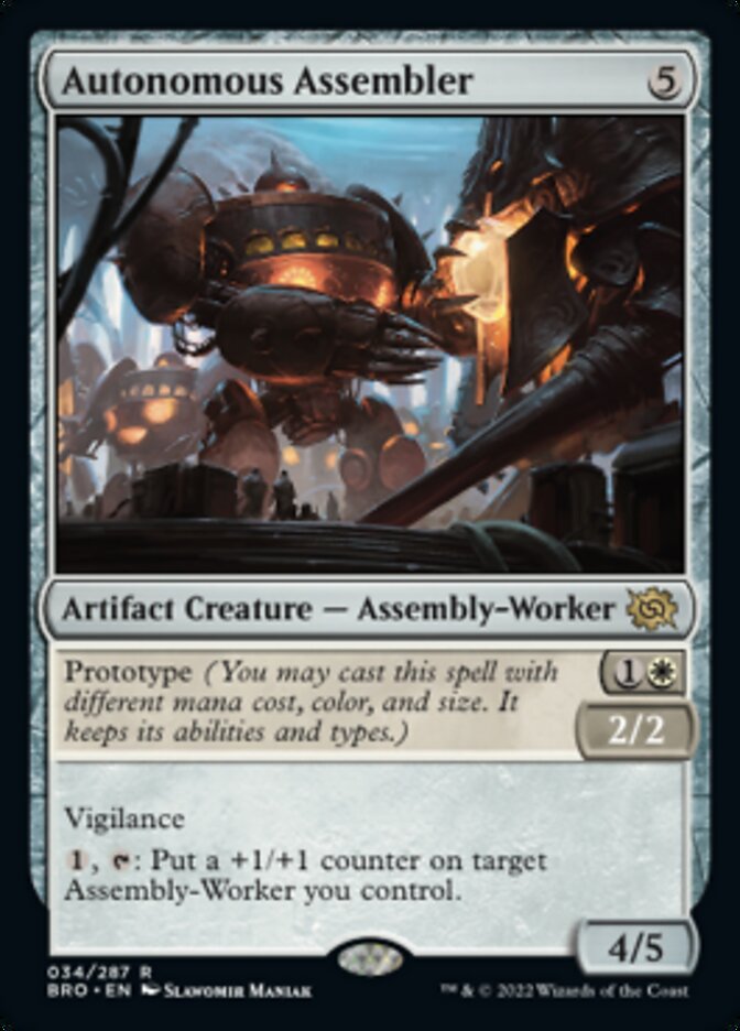 Autonomous Assembler [The Brothers' War] | Shuffle n Cut Hobbies & Games