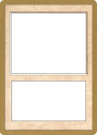 2002 World Championship Blank Card [World Championship Decks 2002] | Shuffle n Cut Hobbies & Games