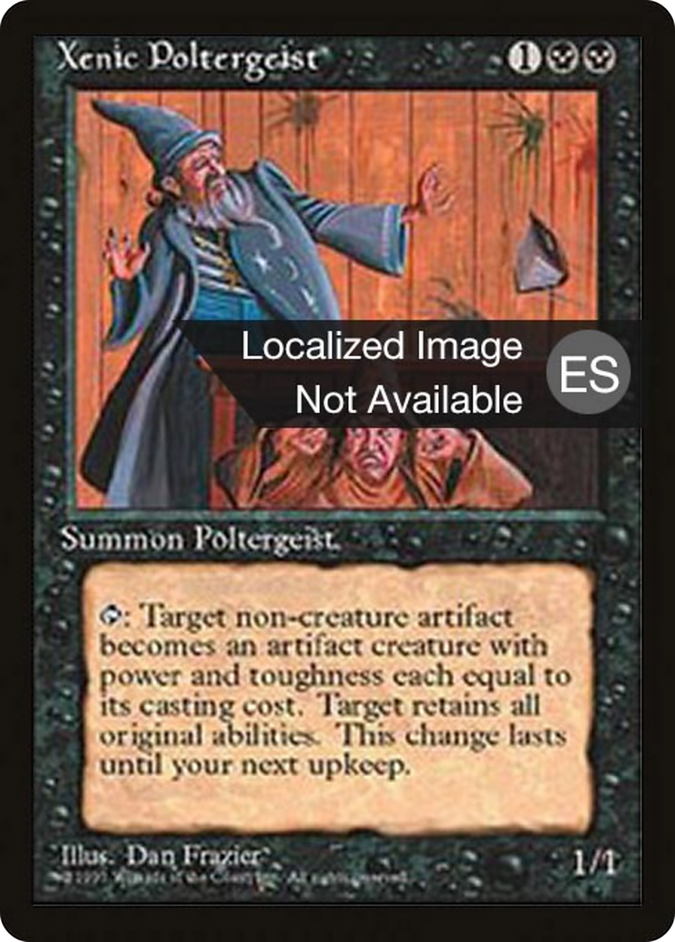 Xenic Poltergeist [Fourth Edition Foreign Black Border] | Shuffle n Cut Hobbies & Games