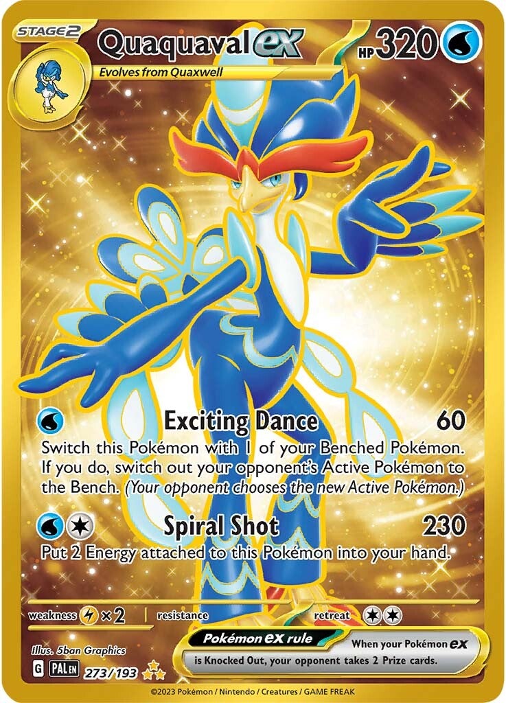 Quaquaval ex (273/193) [Scarlet & Violet: Paldea Evolved] | Shuffle n Cut Hobbies & Games