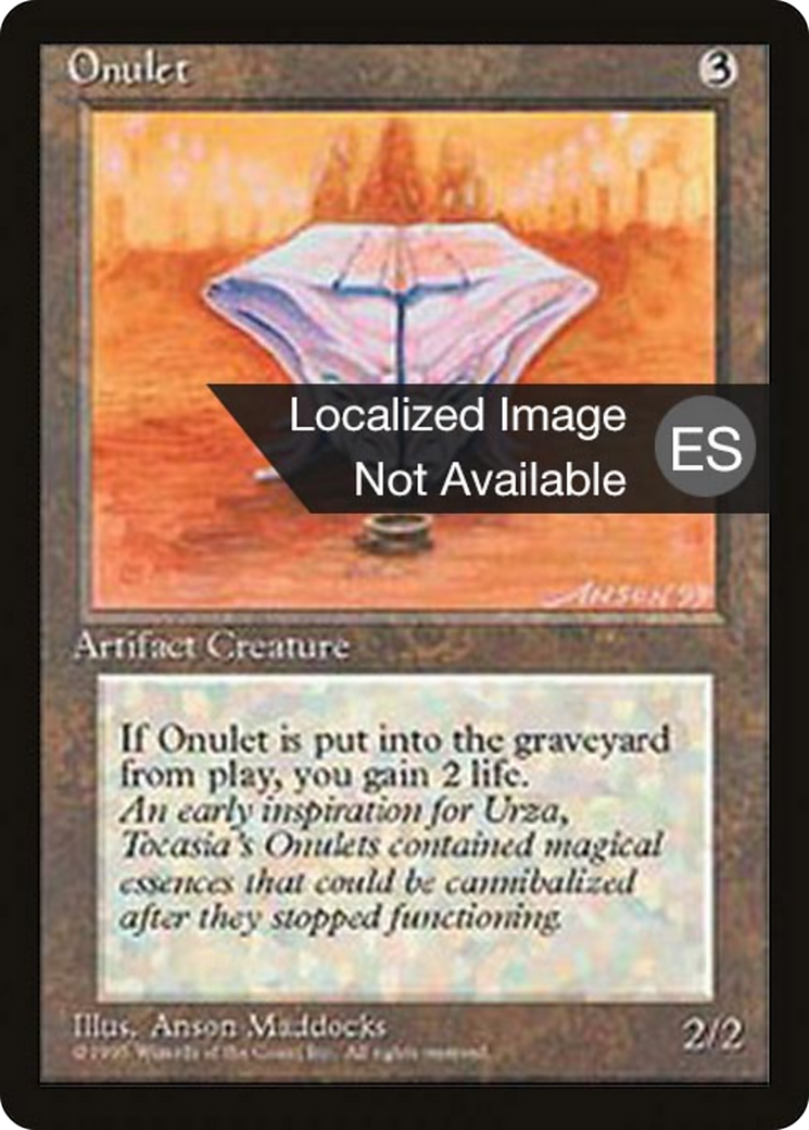 Onulet [Fourth Edition Foreign Black Border] | Shuffle n Cut Hobbies & Games