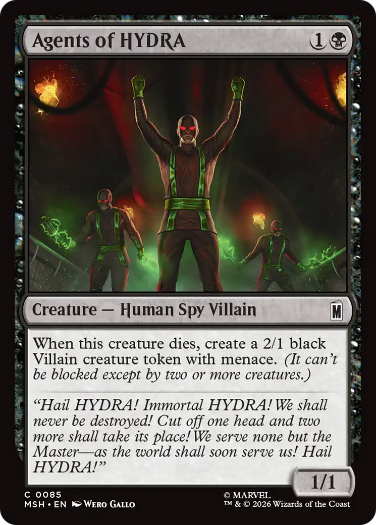 Agents of HYDRA [Marvel Super Heroes] | Shuffle n Cut Hobbies & Games