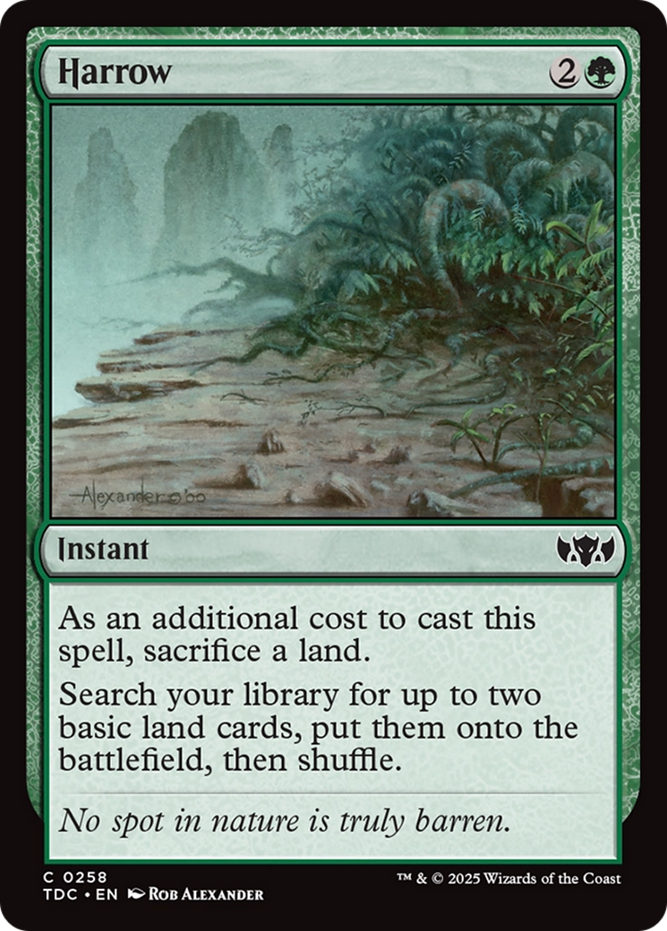 Harrow [Tarkir: Dragonstorm Commander] | Shuffle n Cut Hobbies & Games