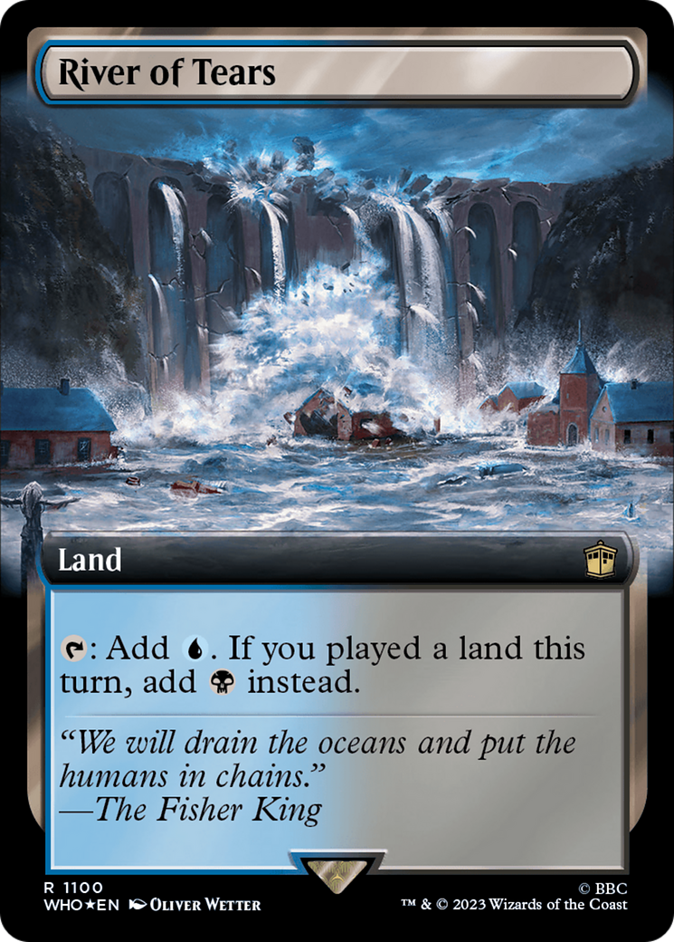 River of Tears (Extended Art) (Surge Foil) [Doctor Who] | Shuffle n Cut Hobbies & Games