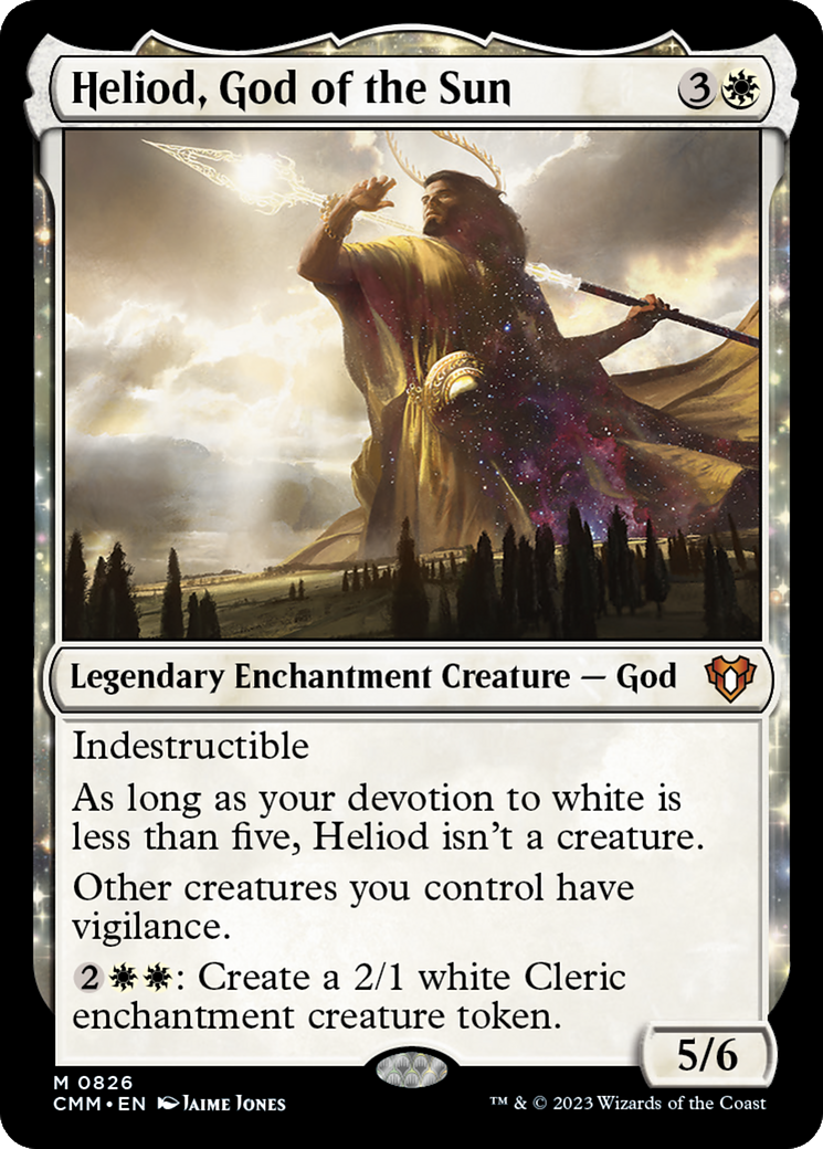 Heliod, God of the Sun [Commander Masters] | Shuffle n Cut Hobbies & Games