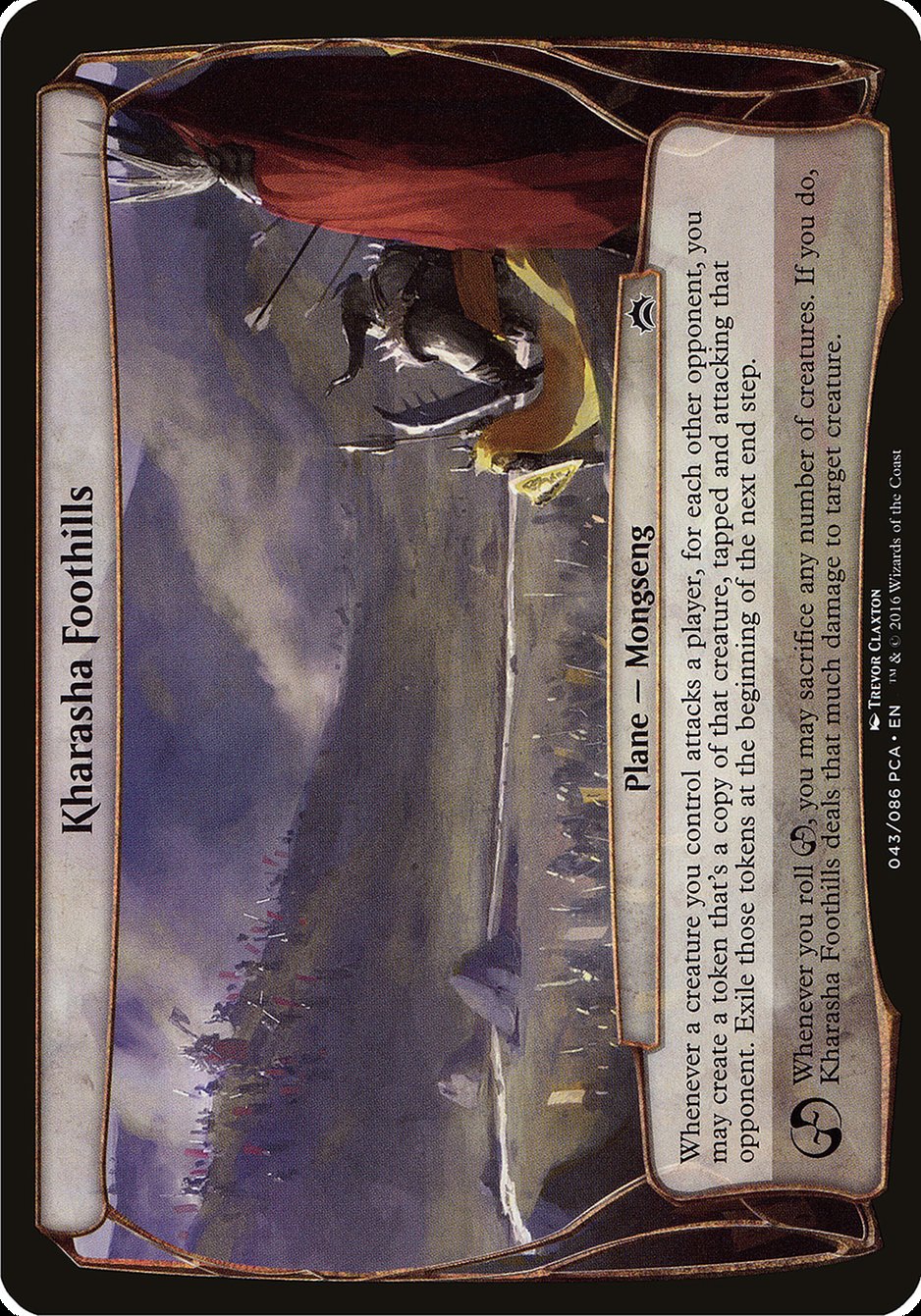Kharasha Foothills (Planes) [Planechase Anthology Planes] | Shuffle n Cut Hobbies & Games