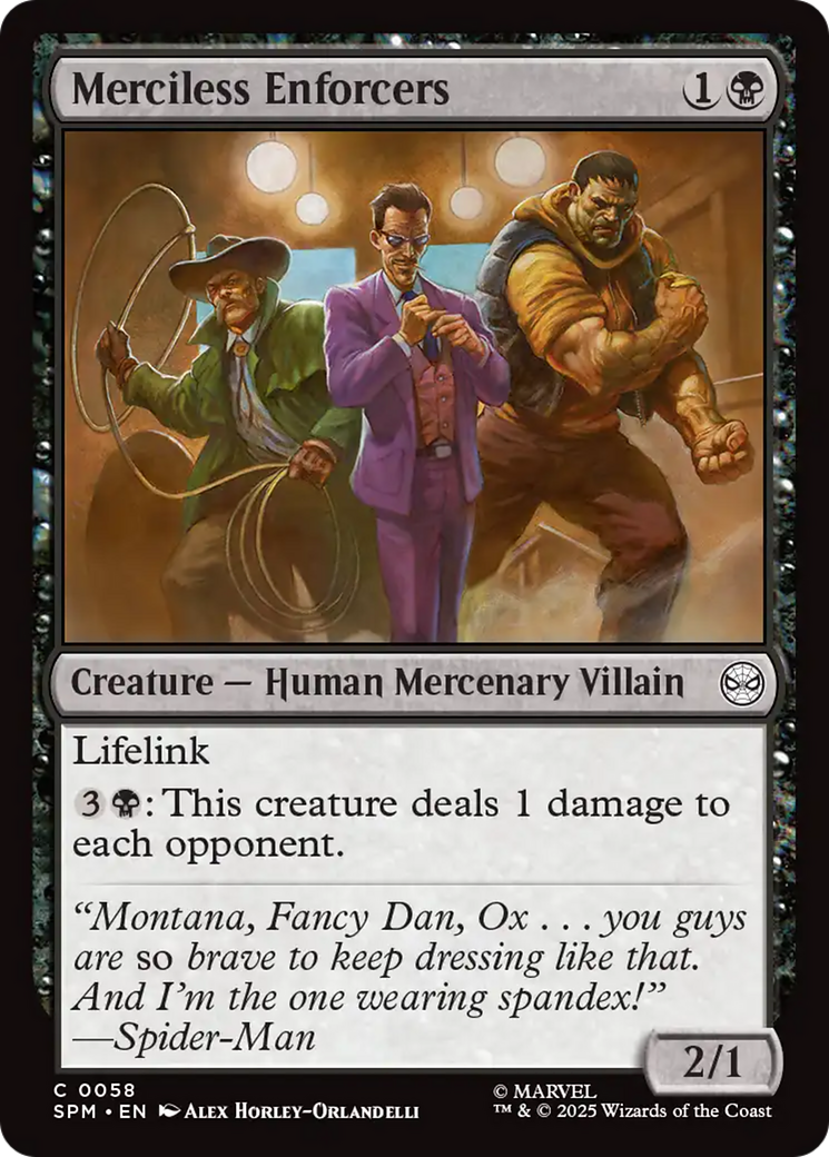 Merciless Enforcers [Marvel's Spider-Man] | Shuffle n Cut Hobbies & Games