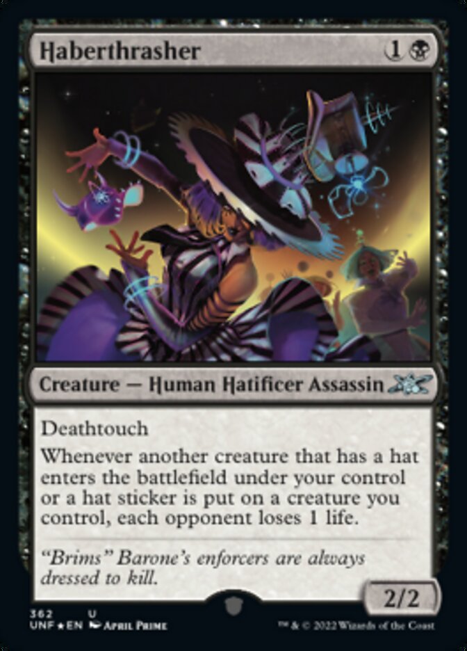 Haberthrasher (Galaxy Foil) [Unfinity] | Shuffle n Cut Hobbies & Games
