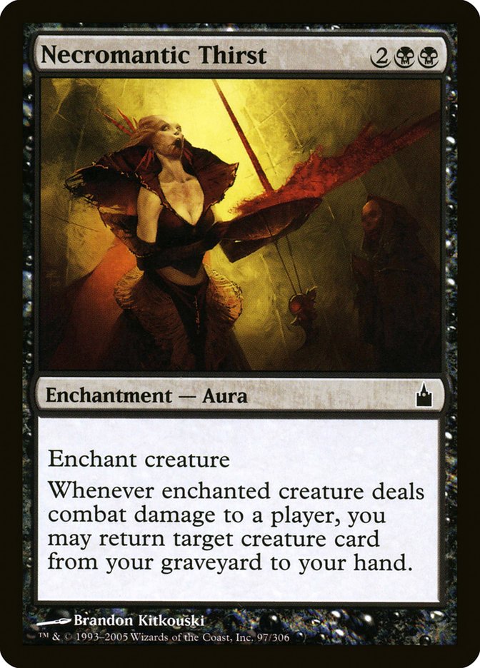 Necromantic Thirst [Ravnica: City of Guilds] | Shuffle n Cut Hobbies & Games