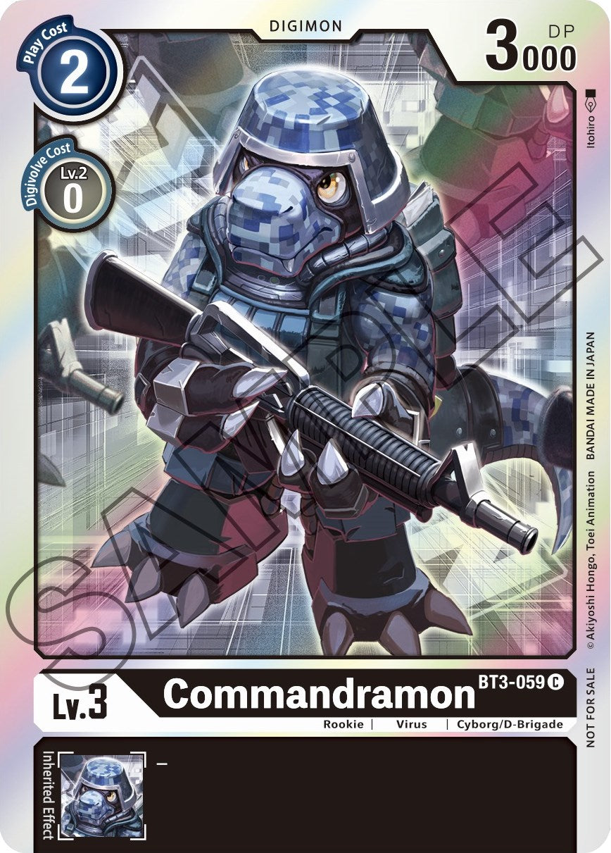 Commandramon [BT3-059] (Event Pack 1) [Release Special Booster Promos] | Shuffle n Cut Hobbies & Games